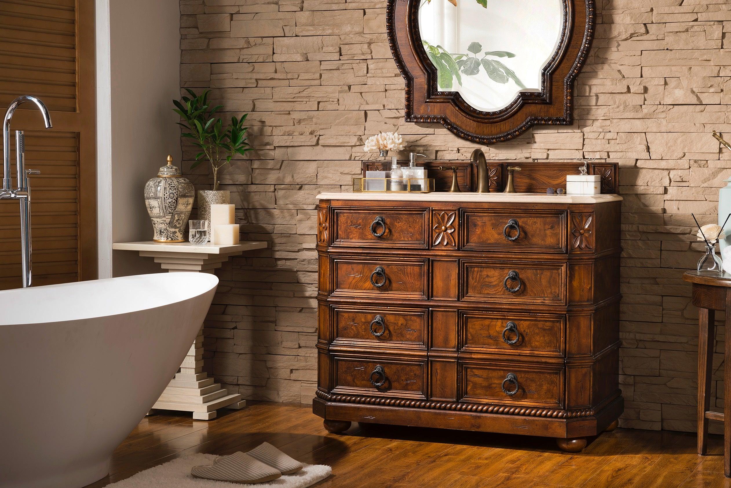 Regent 41" Single Vanity - NJ Artisan Cabinets