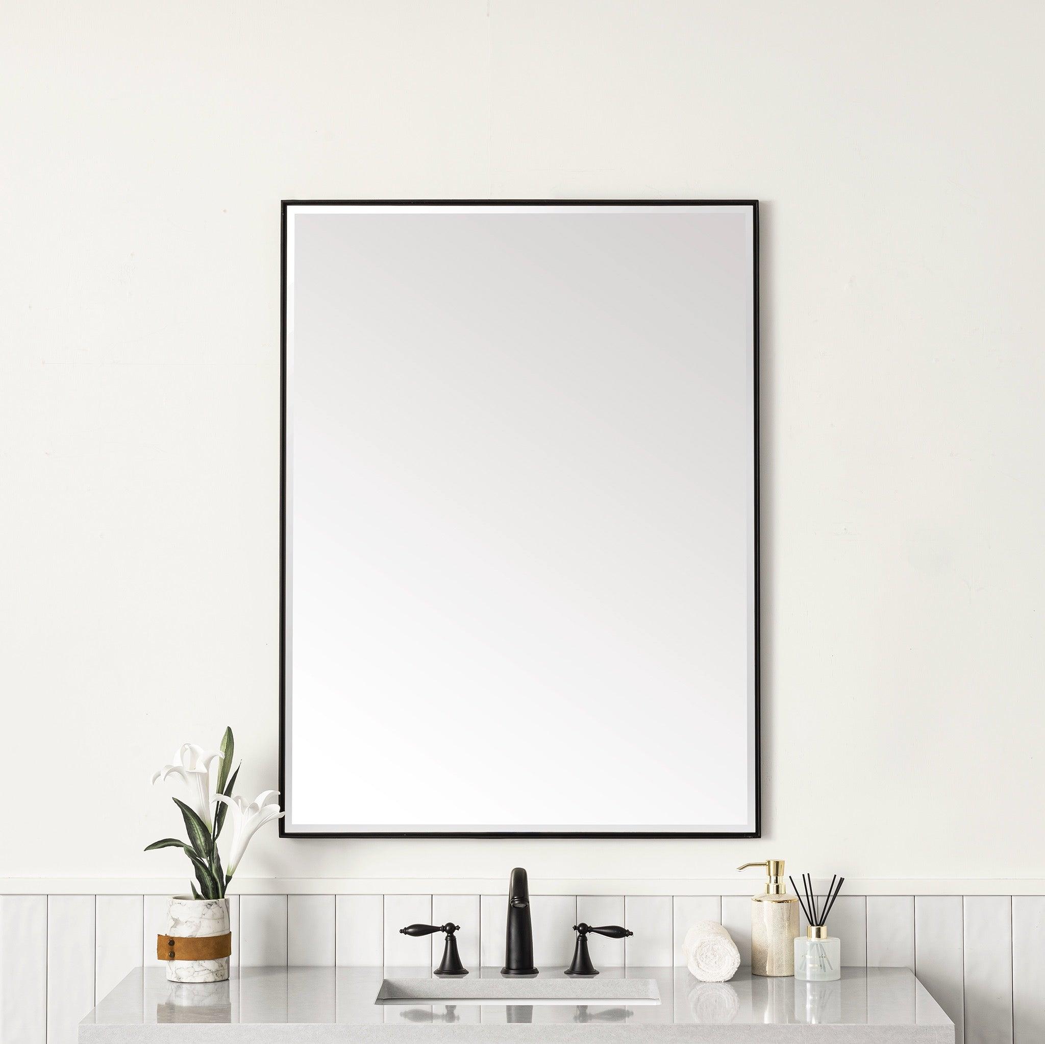 Rohe 30" Rectangular Mirror - NJ Artisan Cabinets