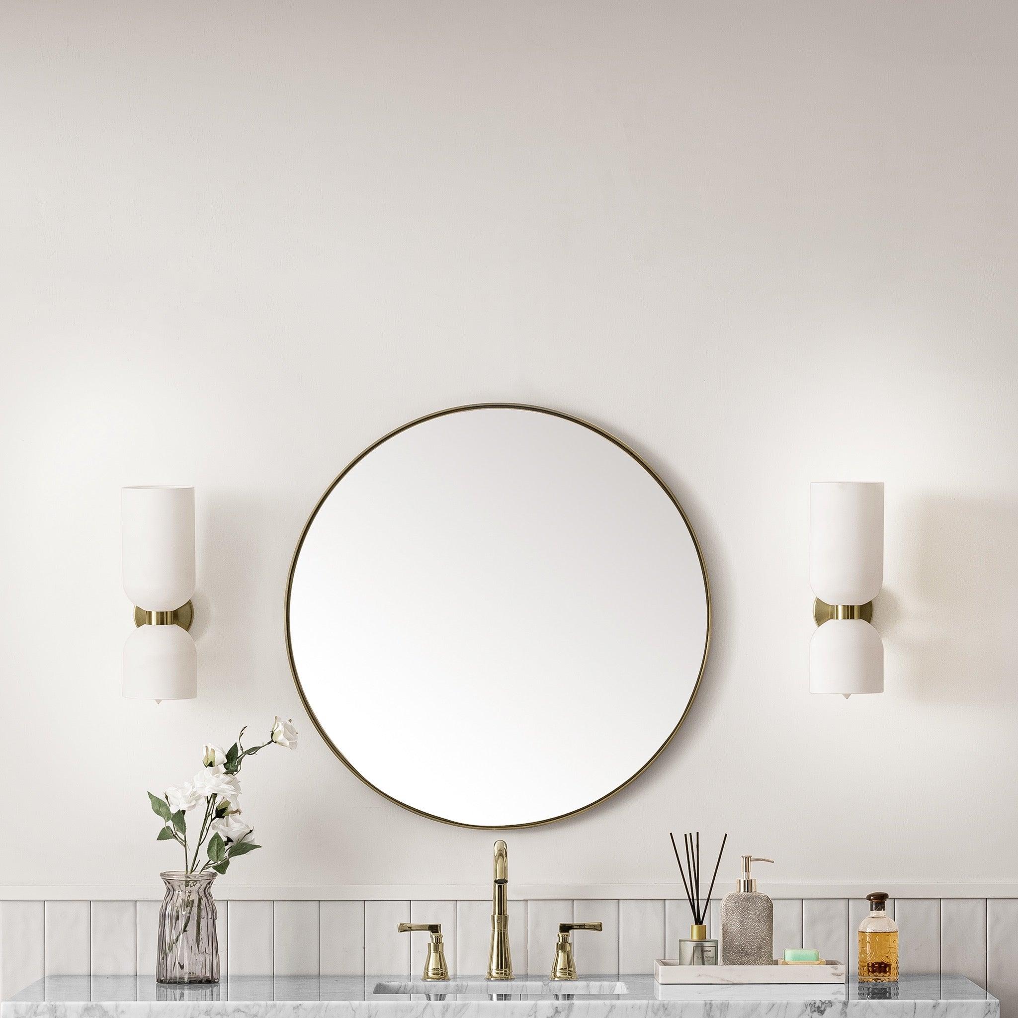 Rohe 30" Round Mirror - NJ Artisan Cabinets