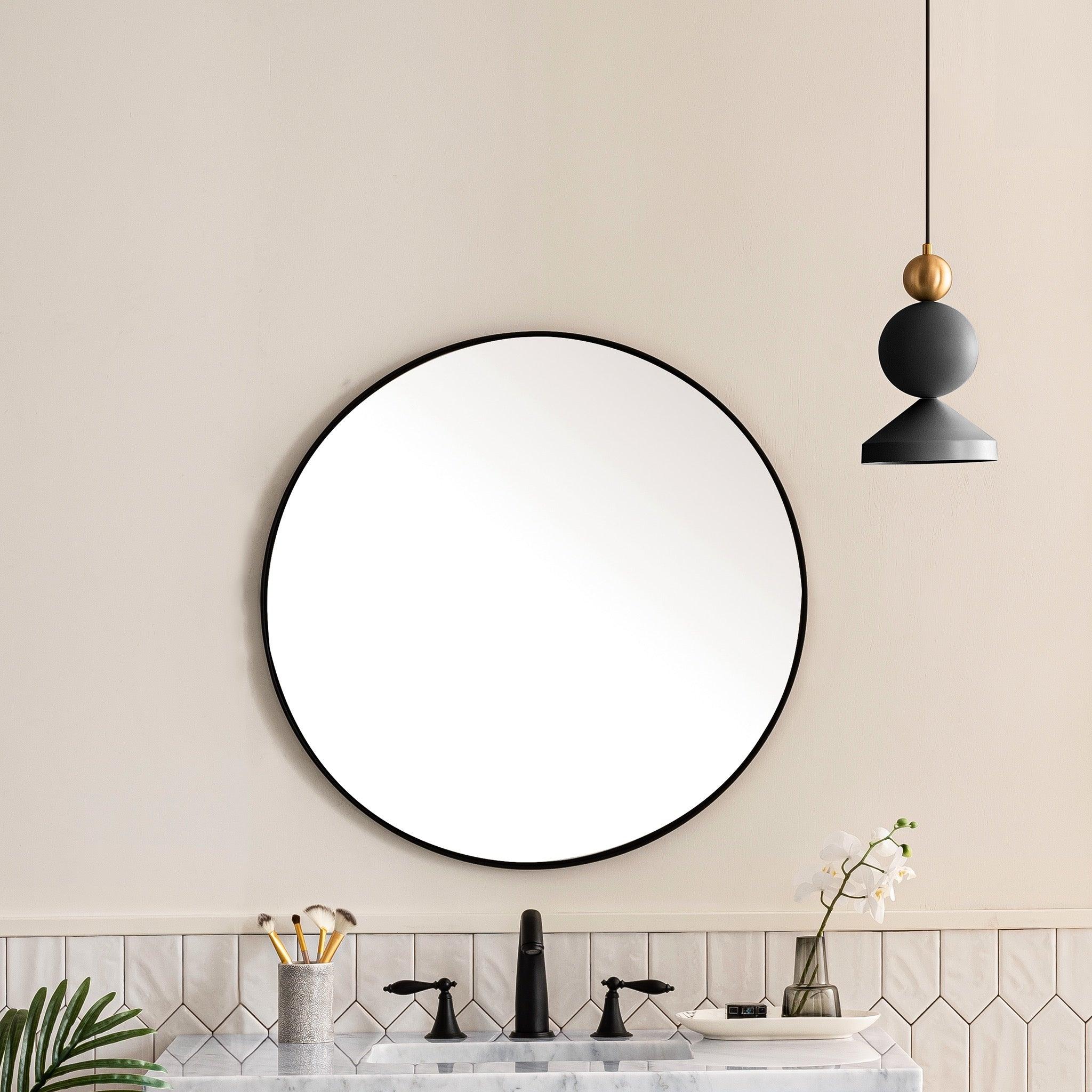 Rohe 30" Round Mirror - NJ Artisan Cabinets