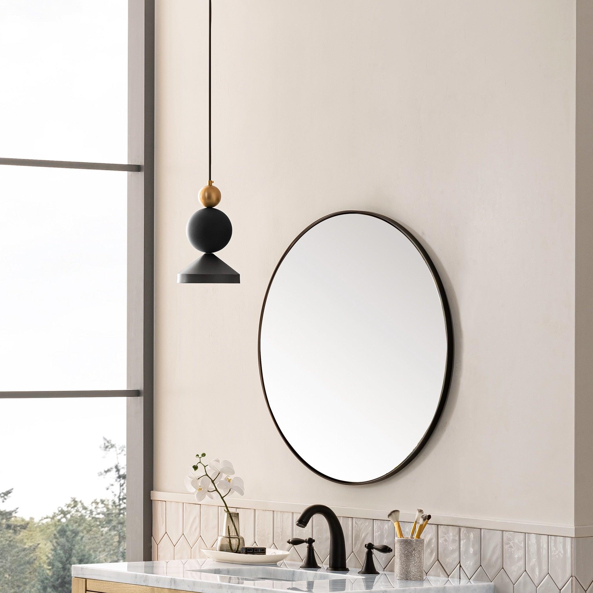 Rohe 30" Round Mirror - NJ Artisan Cabinets