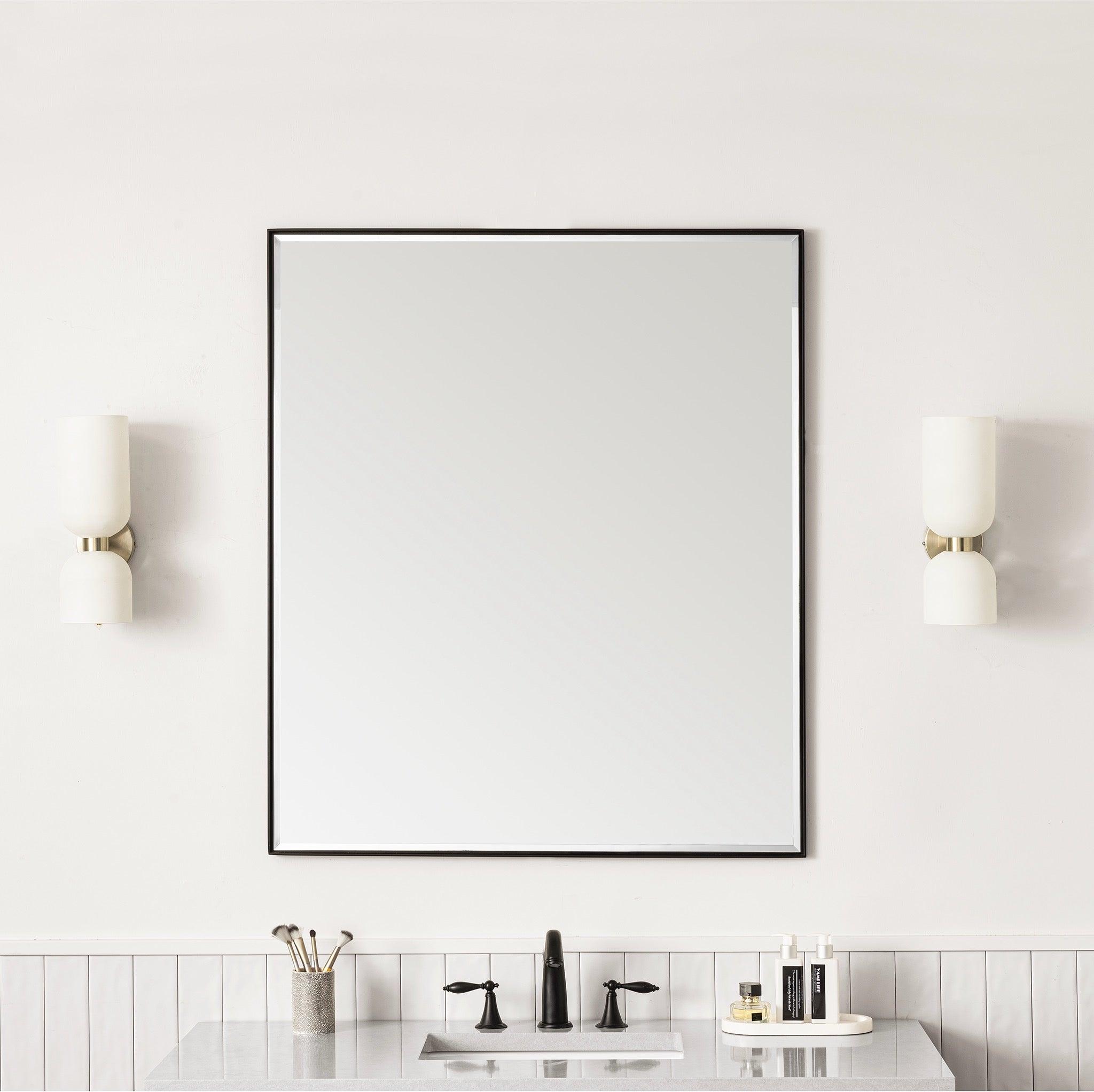 Rohe 36" Rectangular Mirror - NJ Artisan Cabinets