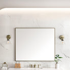 Rohe 48" Rectangular Mirror - NJ Artisan Cabinets