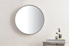 JMV Simplicity 20 inch mirror brushed nickel lifestyle