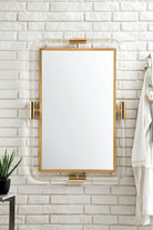 JMV South Beach 30 inch mirror polished gold and lucite