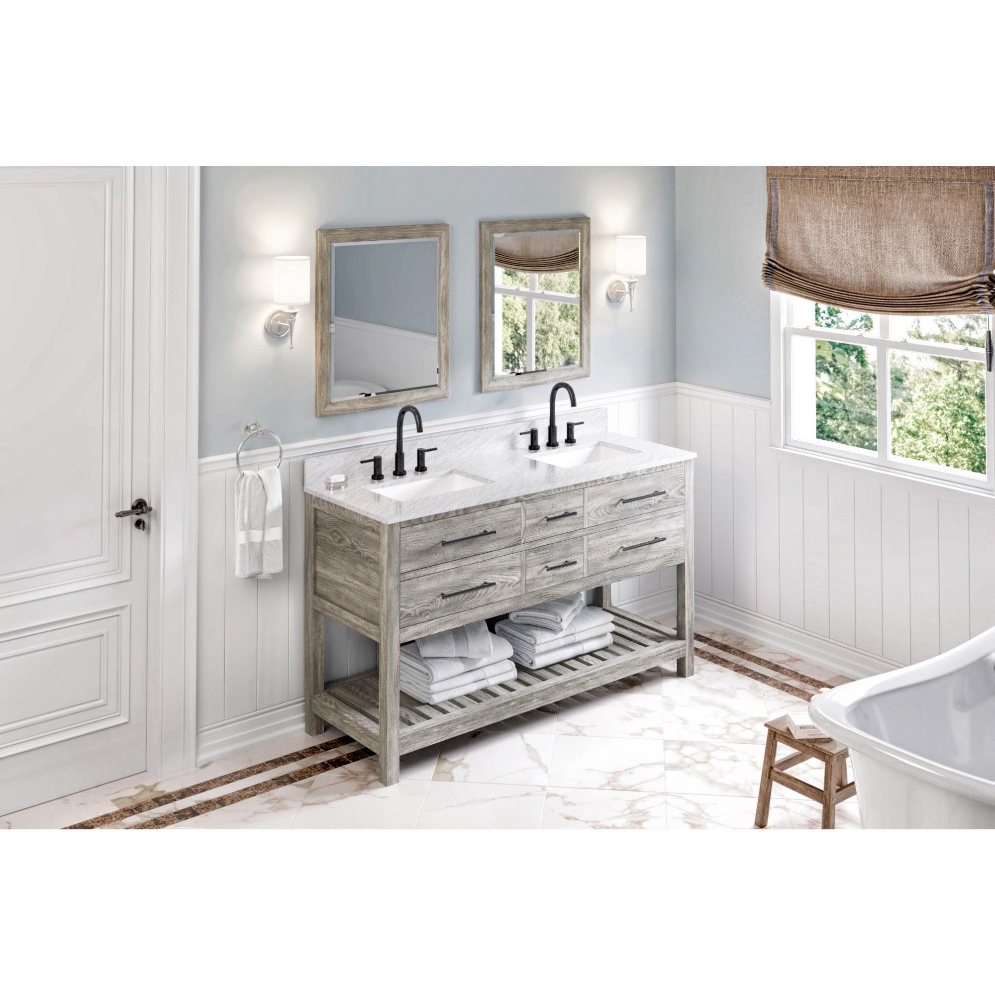 Jeffrey Alexander Wavecrest 60" Double Vanity Wavecrest 60" Double Vanity - undefined