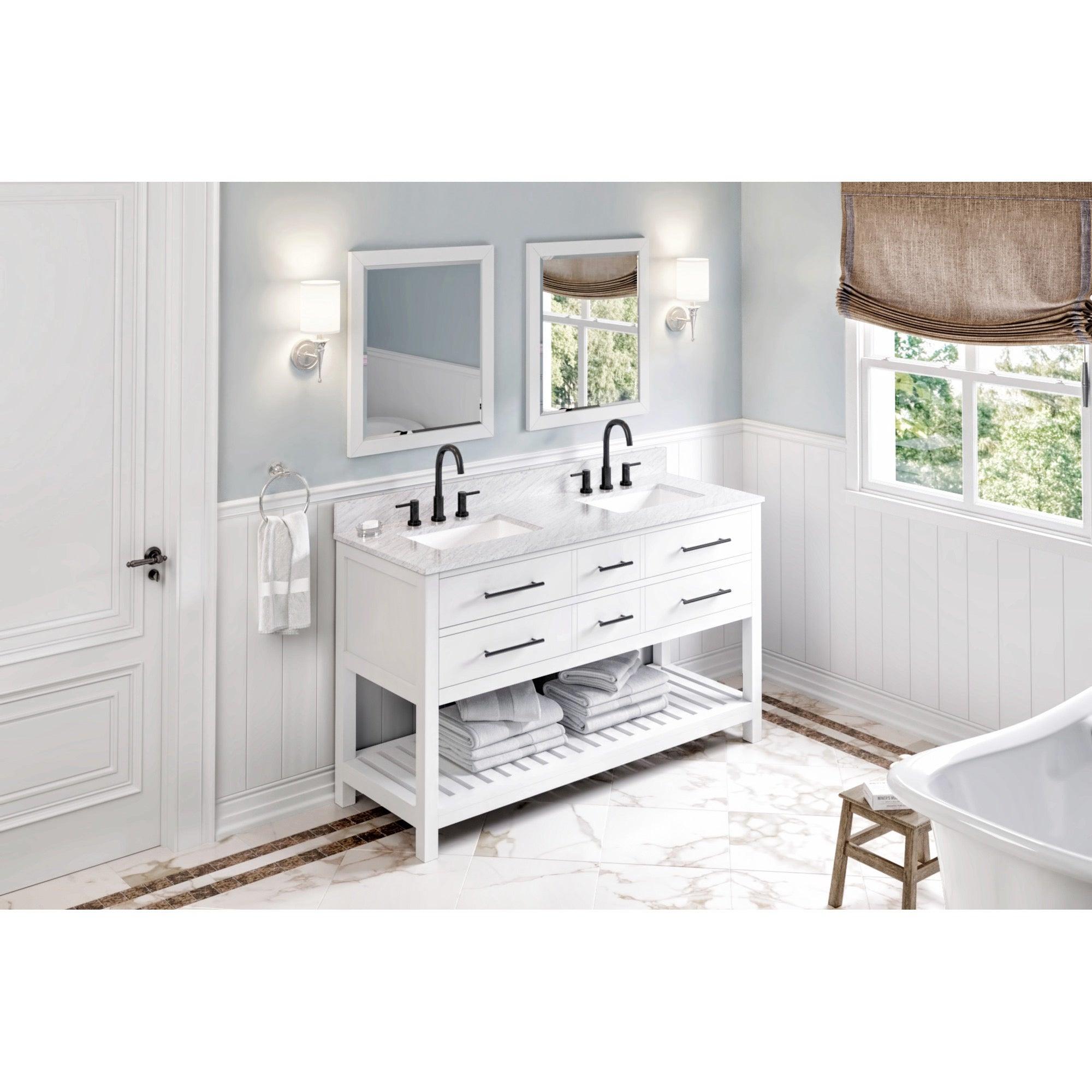 Jeffrey Alexander Wavecrest 60" Double Vanity Wavecrest 60" Double Vanity - undefined